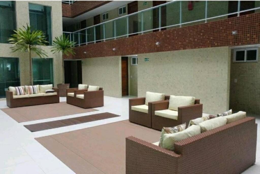Flat Bello Plaza - Piscina Com Vista Da Orla Cabedelo Exterior foto